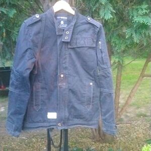 RP Gene heavy duty cotton Jacket, racer inspired Rn125796, sizeM